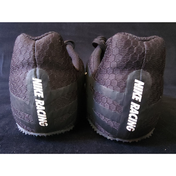 Men Nike Zoom Rival S Sprint Track And Field Spikes Shoes Black White Size 8 - Picture 5 of 6